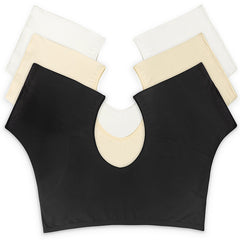 Improved Version Of Short-Sleeved Washed Elastic Large Armpit Sweat-Absorbent Thin Style