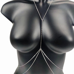 Sexy Simple Cross Body Chain Integrated Chain