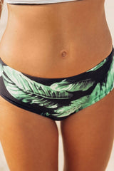 High waist vertical stripes Hang Ten Game Changer Bikini Set