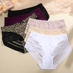 Breathable And Comfortable Mid-Waist Hip-Wrapped Briefs