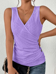 Wrap V-Neck Casual Tank