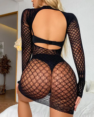 Hollow Out Backless Bodystockings