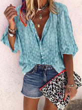 Solid Color Button Up Shirt