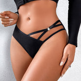 Thin Strap Low Waist Thread Comfortable Breathable Half Hip Panties