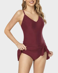 Women's Tummy Control Slim Fit One Piece Swimsuit