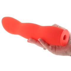 Ouch! Deluxe 10 Inch Silicone Strap-On in Red