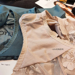 Light Luxury Lace Tummy-Control Breathable Sexy Mid-Waist Briefs