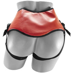 Ouch! Deluxe 10 Inch Silicone Strap-On in Red