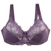 Lace Push-up Underwire Adjustable Plus Size Bra