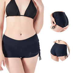 Drawstring Four-Layer Leak-Proof Menstrual Swim Trunks