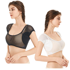 Transparent Mesh Underarm Cotton Sweat-Absorbing Pad Quick-Drying Clothes