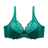 Lace Ultra-thin Solid Color Sexy EF Large Cup Bra