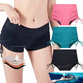 Drawstring Four-Layer Leak-Proof Menstrual Swim Trunks