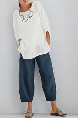 COTTON PANTS SPRING CASUAL PANTS