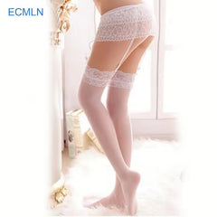 Sexy Hot Lace Decoration Lingerie Suspender Garter Belt
