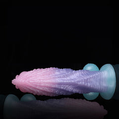 Extra-Large Bee-Shaped Dildo Liquid Silicone Multi-Colored Platinum-Cured Uniquely Shaped Anal Plug