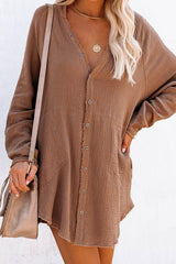 Fashion Loose Fit Mini Dress