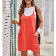 Three-piece suit suspender skirt + suspenders + shorts