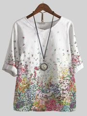 Floral Casual Loose Two-Piece Set