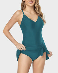 Women's Tummy Control Slim Fit One Piece Swimsuit