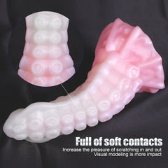 Ultra-Soft Fantasy Dragon Octopus-Shaped Anal Plug Sex Toy Made Of Liquid Silicone