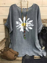 Short Sleeve Printed Crewneck Shirt