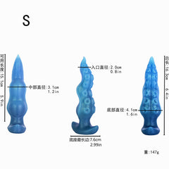 Gradient-Colored Squid-Shaped Masturbation Device (Adult Product)