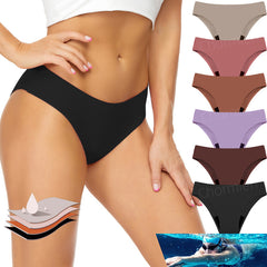 Four-Layer Leak-Proof Sanitary Napkin-Free Menstrual Swimming Trunks