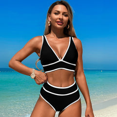 Quick-Drying Sexy Tight High Elastic Bikini Set