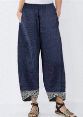 Spring Summer Casual Cotton Pants for Women