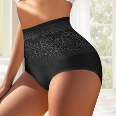 High Waist Plus Size Tummy Control Butt lift Body Shaping Cotton Panties