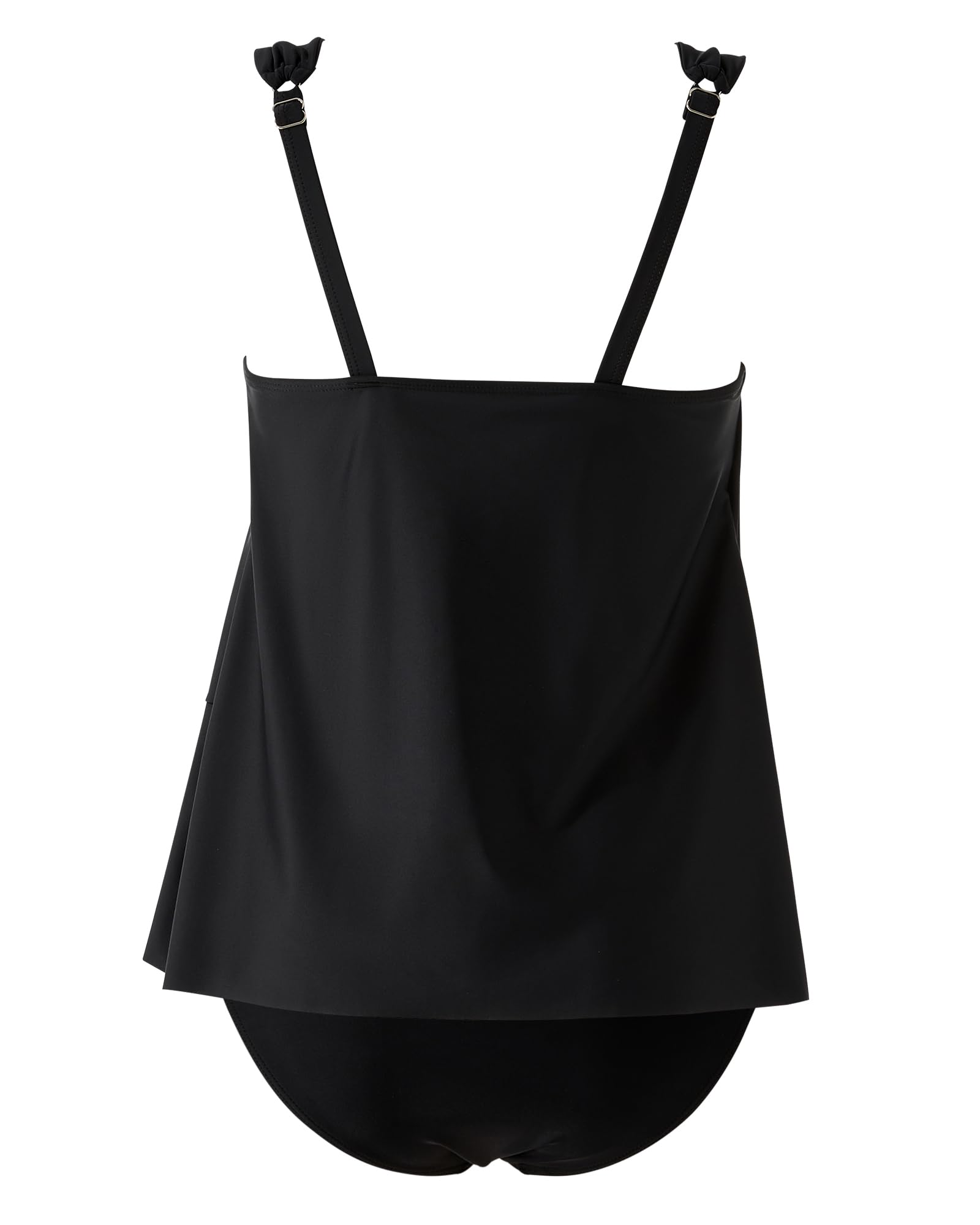Ruffle High Waisted Swimsuit Tummy Control Tankini Set