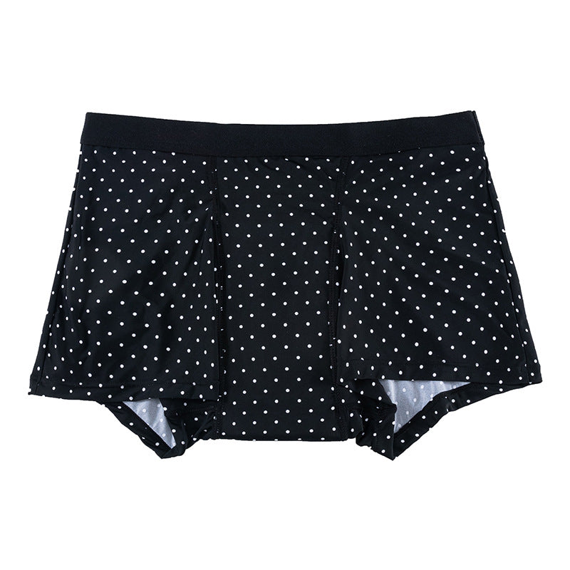 Four-Layer Leak-Proof Sanitary Napkin-Free Menstrual Boxer Briefs
