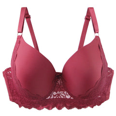 Sexy Push-Up Bra With Underwire For Large Breasts