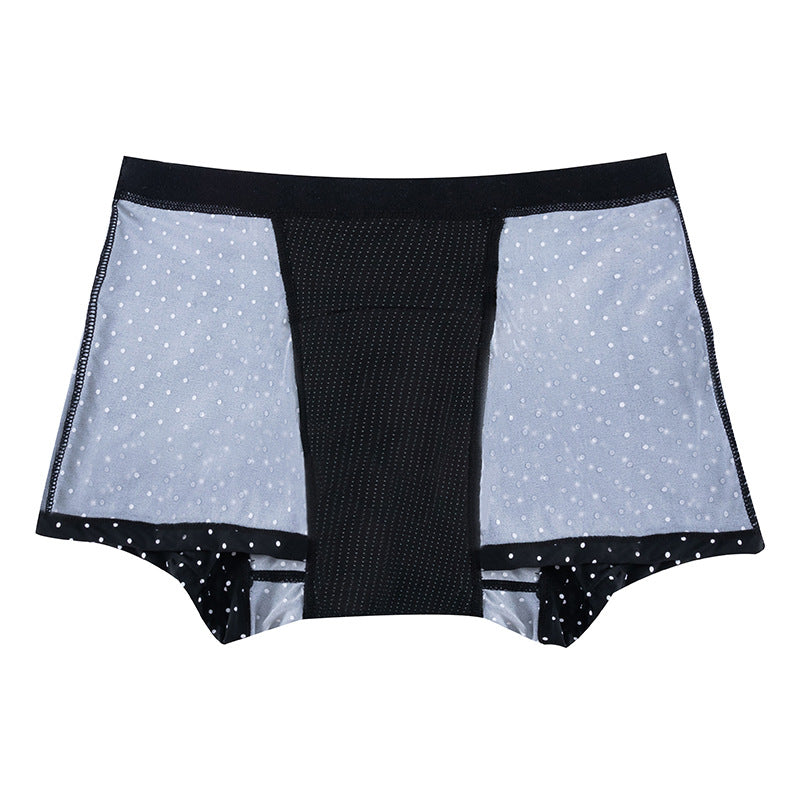 Four-Layer Leak-Proof Sanitary Napkin-Free Menstrual Boxer Briefs