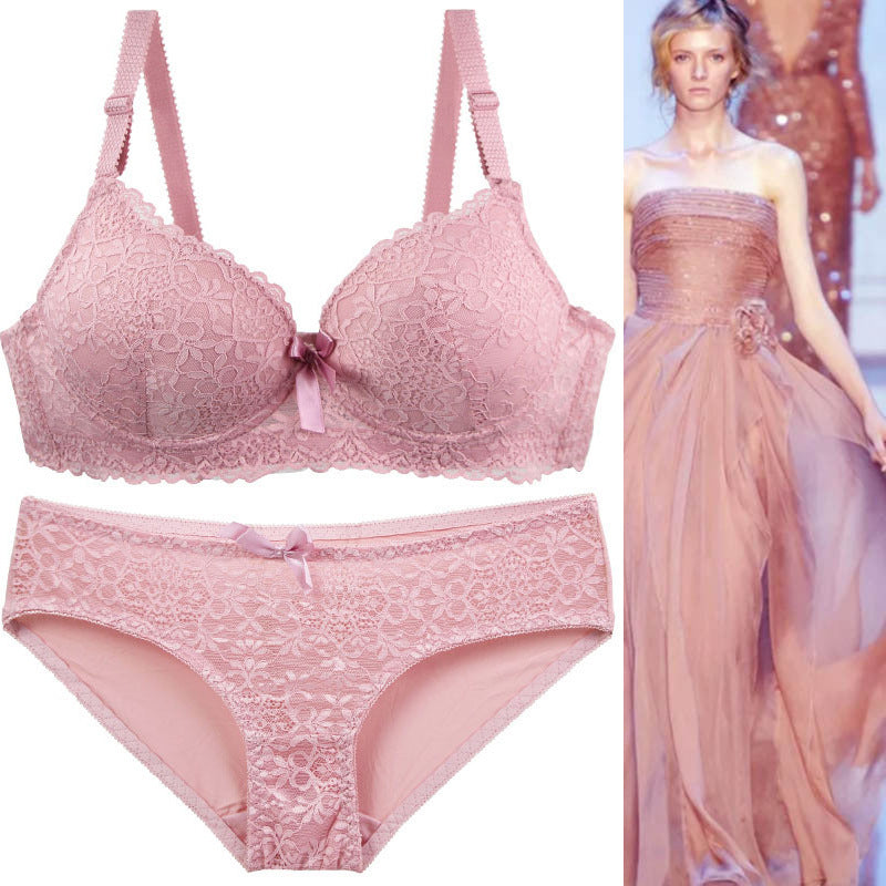 Sexy Luxurious High-End Lace Bra Set