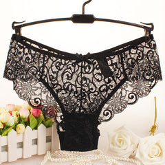 Seamless Lace Hollow Waist Sexy Panties