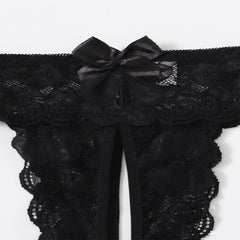 Plus Size Sexy Passion Open Panties Lace Temptation Flirting Sexy Panties