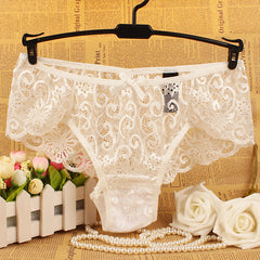 Seamless Lace Hollow Waist Sexy Panties