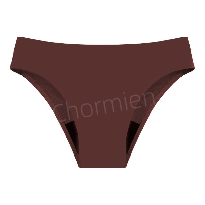 Four-Layer Leak-Proof Sanitary Napkin-Free Menstrual Swimming Trunks