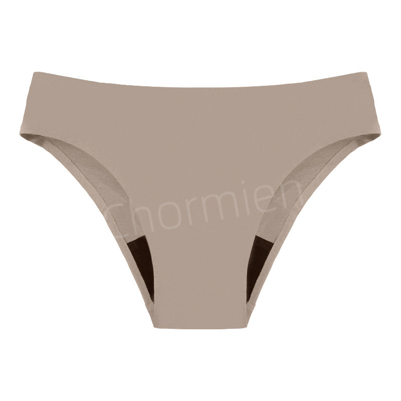 Four-Layer Leak-Proof Sanitary Napkin-Free Menstrual Swimming Trunks