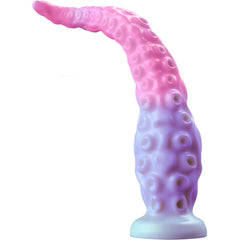 Liquid Silicone Irregularly Shaped Dildo Sex Toy For Women Dual-Use Space Octopus Design