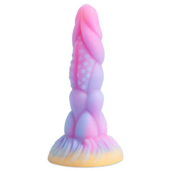 Luminous Alien-shaped Penis Platinum Silicone Dildo Sex Toy Adult Product Erotic Toy Female Masturbator