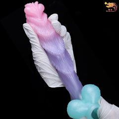 Extra-Large Bee-Shaped Dildo Liquid Silicone Multi-Colored Platinum-Cured Uniquely Shaped Anal Plug