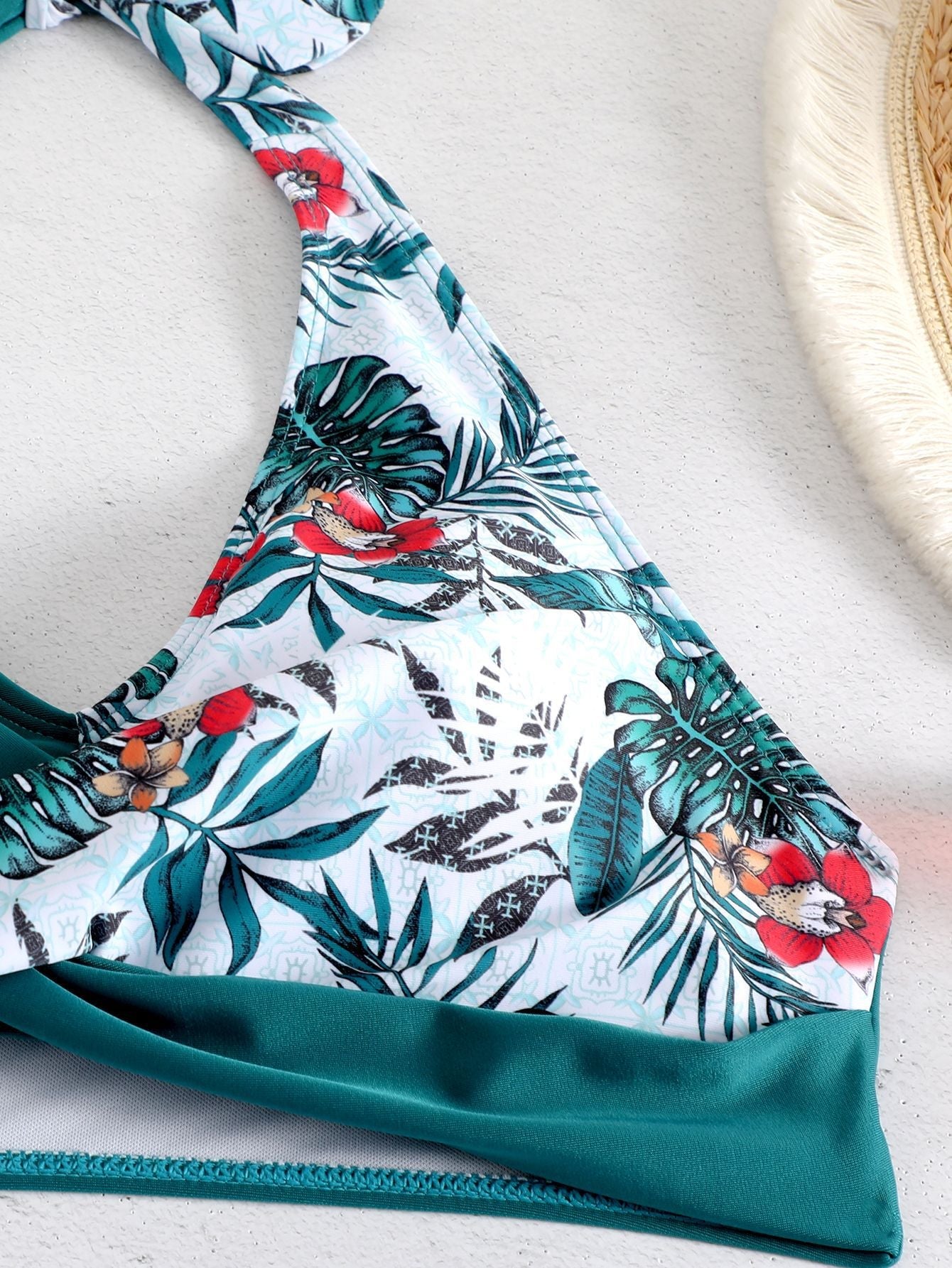 Cross-Over Bikini Two-Piece Set in Multiple Colors