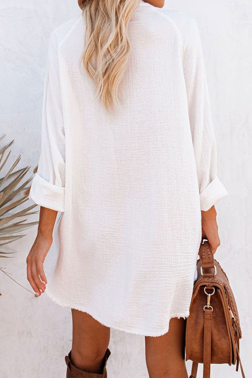 Fashion Loose Fit Mini Dress
