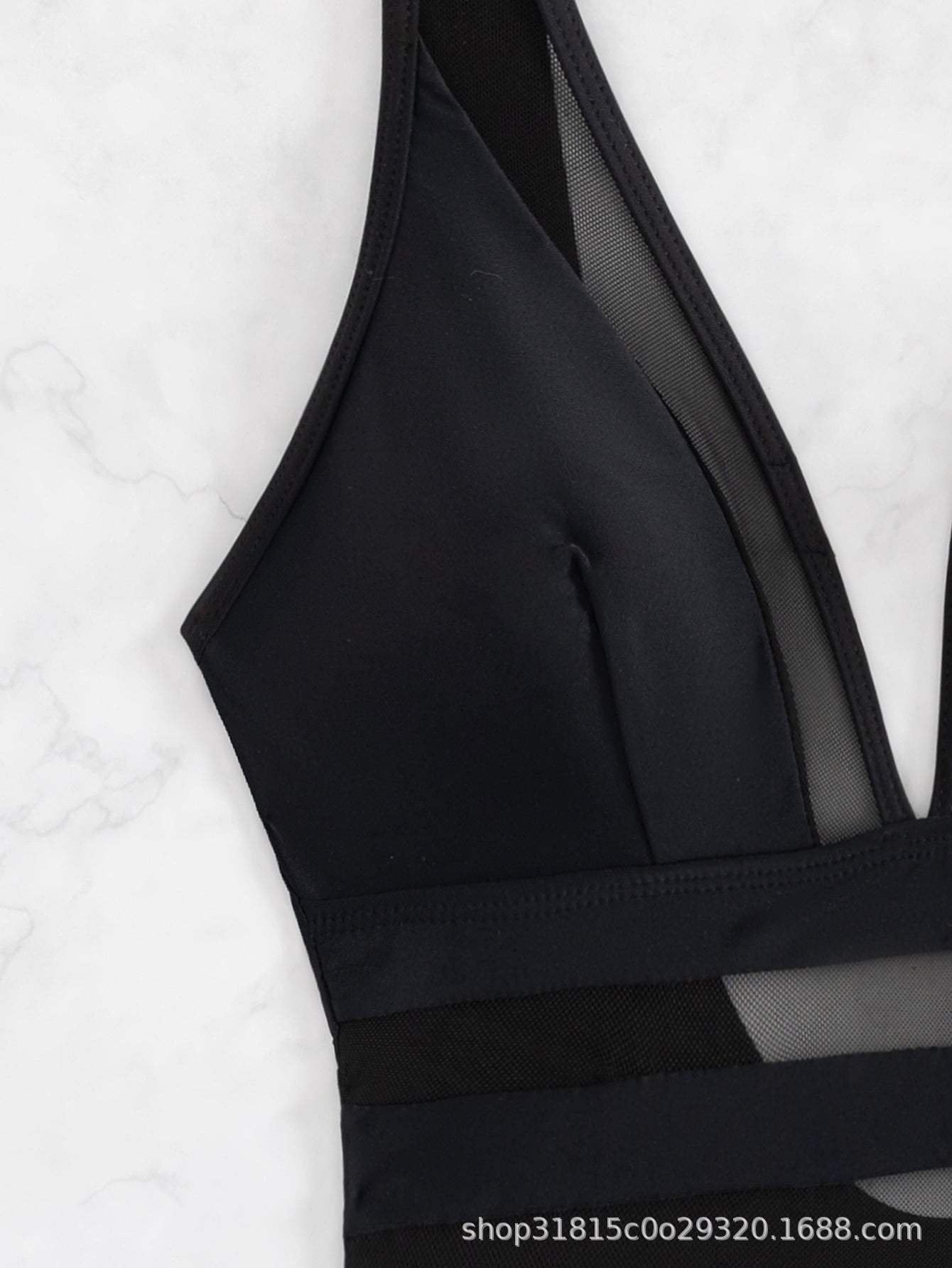 Sexy Hollow One-Piece Slim Swimsuit