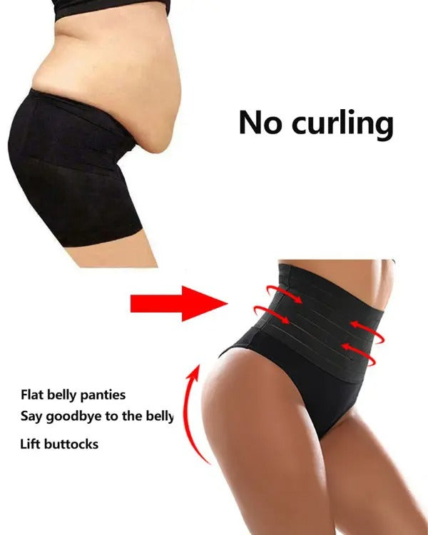 Butt Lifter Seamless Shapewear Hi-Waist Tummy Control Panty Waist Trainer Body Shaper