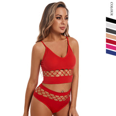 Thin Wire-Free Bra Sports Camisole Set