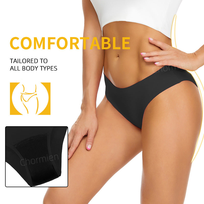 Four-Layer Leak-Proof Sanitary Napkin-Free Menstrual Swimming Trunks